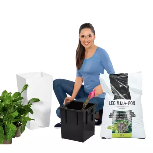 Pistacjowa precyzyjna miarka do podłoża Lechuza 0,1 litra