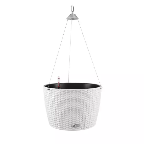 Doniczka Lechuza NIDO Cottage biały