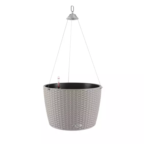 Doniczka Lechuza NIDO Cottage kolor piaskowy brąz