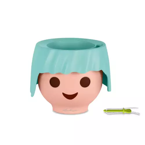 Doniczka OJO wyposażona jest w knotowy system nawadniania