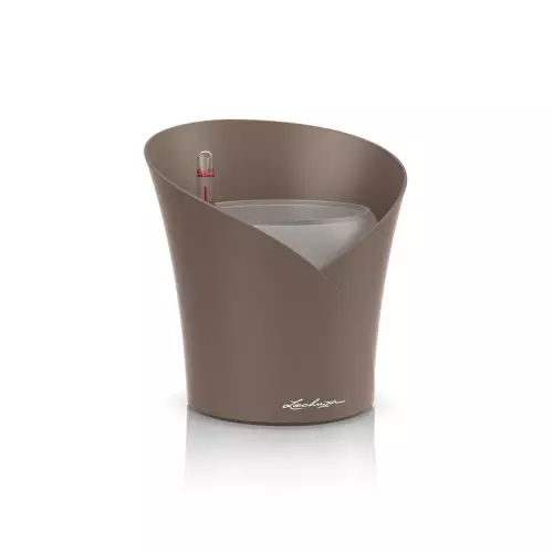 Doniczka do storczyków ORCHIDEA taupe mat