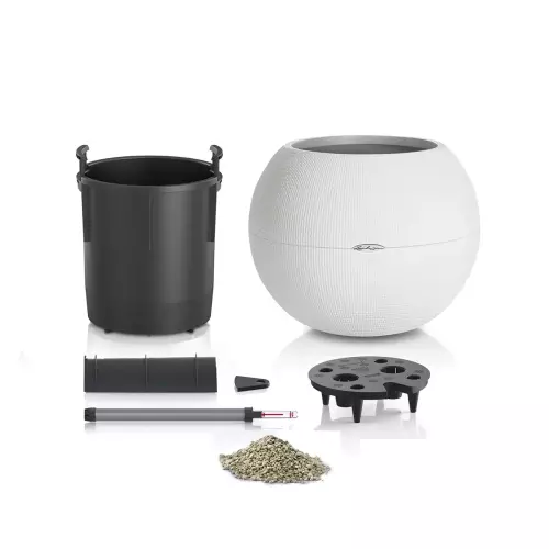 Donica Lechuza Puro Color 50 - wszystko w komplecie