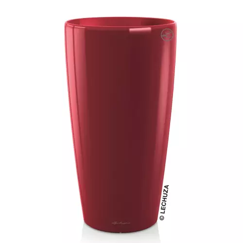 Donica Lechuza Rondo 40 w kolorze czerwony połysk
