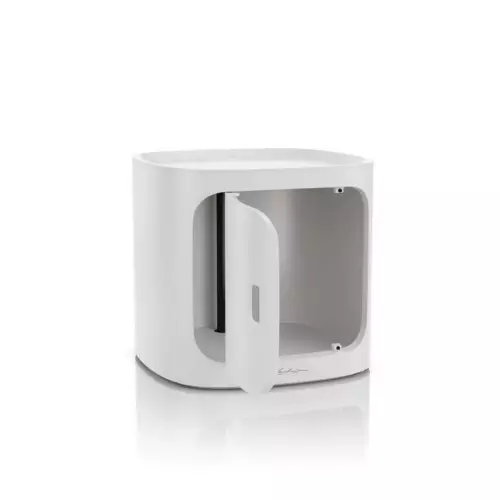 Jasno szara szafka Pila - praktyczny schowek na drobne akcesoria