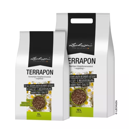 Lechuza TERRAPON dostępny jest również w workach 6 i 12 litrów