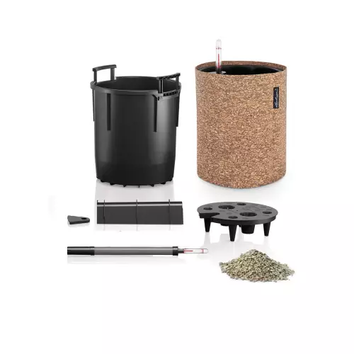 Wszystko w komplecie - Lechuza Trendcover 23 ciemny korek