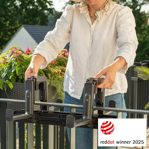 Podwójny uchwyt balkonowy BALCONERA DUO