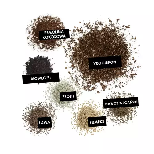 Substrat do warzyw VEGGIEPON - skład