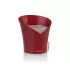 Doniczka do storczyków ORCHIDEA czerwony mat