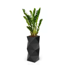 Donica z polietylenu ASTI czarny