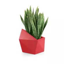 Donica z polietylenu ASTRO czerwony