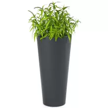 Donica z polietylenu HABANA M antracyt