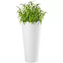 Donica z polietylenu HABANA M biały