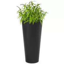 Donica z polietylenu HABANA M czarny