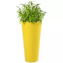 Donica z polietylenu HABANA M żółty