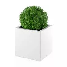 Donica z polietylenu PIXEL POT M biały