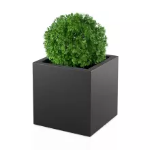 Donica z polietylenu PIXEL POT M czarny