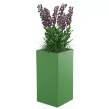 Donica z polietylenu TOWER POT M limonka