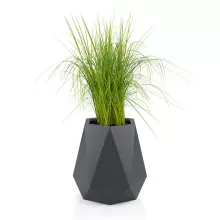 Donica z polietylenu FLAVI antracyt