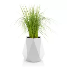 Donica z polietylenu FLAVI biały