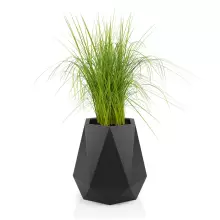 Donica z polietylenu FLAVI czarny