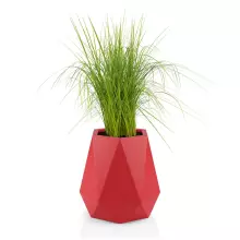 Donica z polietylenu FLAVI czerwony