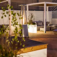 Donica z polietylenu LONGERINO LIGHT