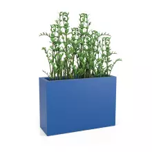 Donica z polietylenu LONGERINO niebieski