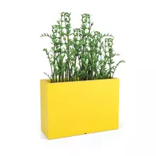 Donica z polietylenu LONGERINO żółty