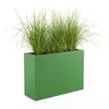 Donica z polietylenu LUNGO GRANDE limonka