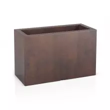 Donica Lungo Maxi w kolorze stali corten