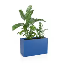 Donica z polietylenu LUNGO MAXI niebieski