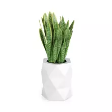 Donica z polietylenu MODENA biały