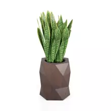 Donica z polietylenu MODENA corten