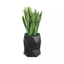 Donica z polietylenu MODENA czarny