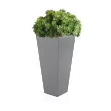 Donica z polietylenu SLIM LINE M szary