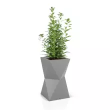 Donica z polietylenu VALENCIA szary