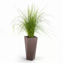 Donica z polietylenu VASO 72 corten