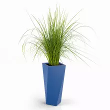 Donica z polietylenu VASO 72 niebieski