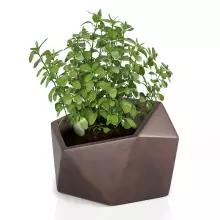 Donica z polietylenu VESARI 46 corten