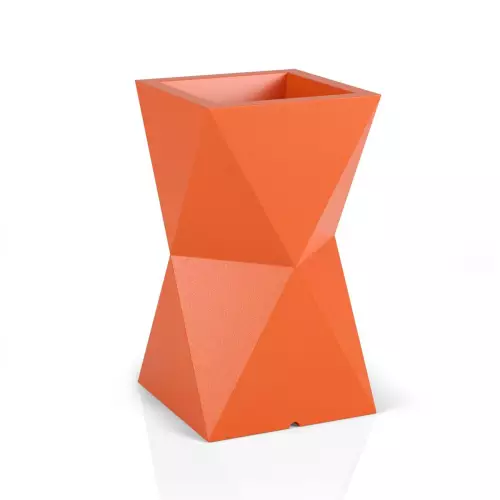 Donica z VALENCIA w kolorze pomarańczowym