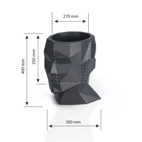 Wymiary donicy Adonis