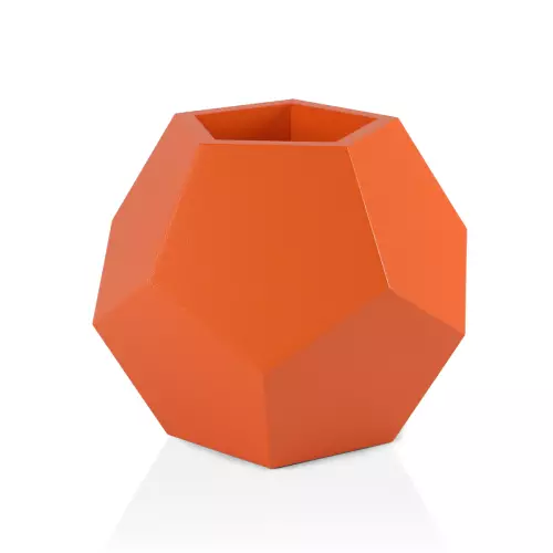 Donica Alma 53 w kolorze pomarańczowym