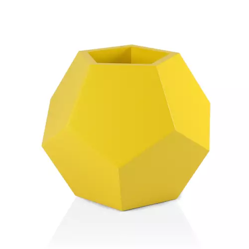 Donica Alma 53 w kolorze żółtym
