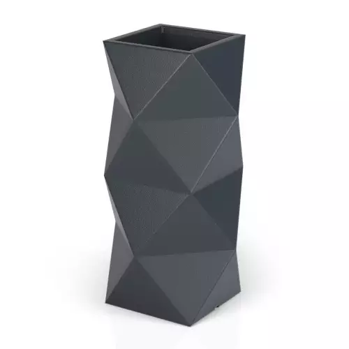 Antracytowa donica ASTI