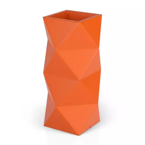 Pomarańczowa donica ASTI