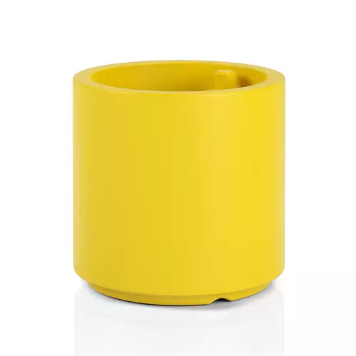 Żółta donica Cavo 40