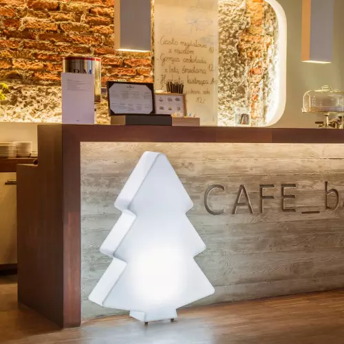 Choinka świąteczna M Light w restauracji
