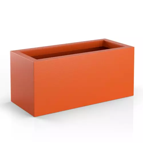 Antracytowa donica Long 90