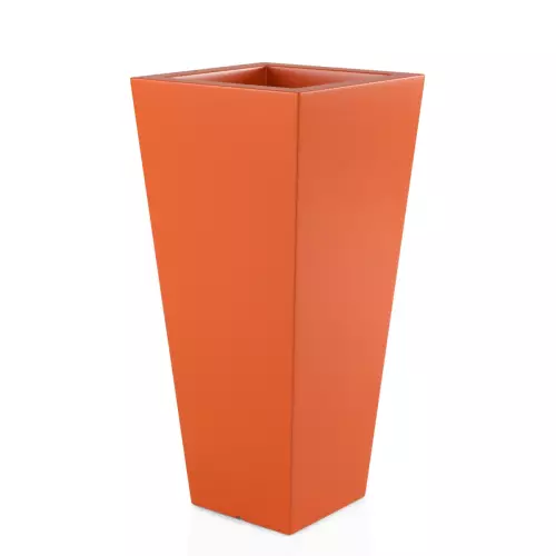 Donica Slim Line M w kolorze pomarańczowym
